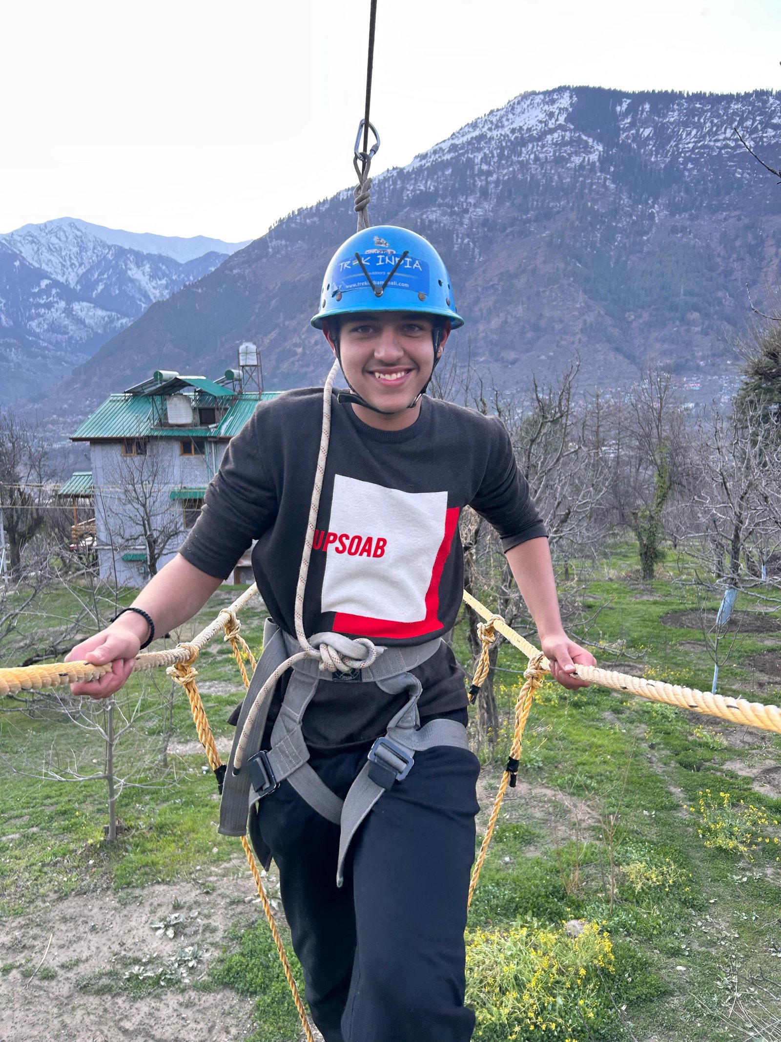 Students enjoying day-out adventure activities