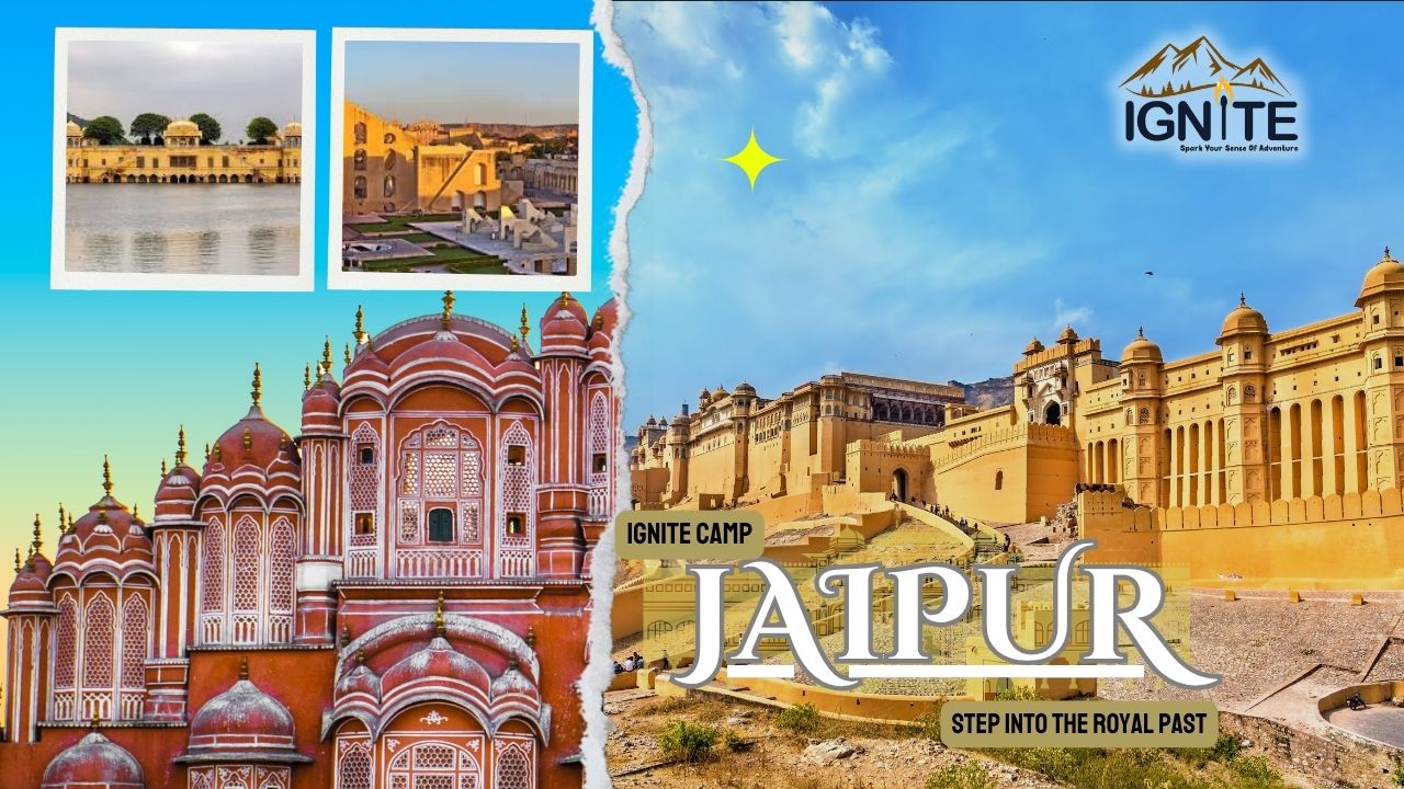 Royal palaces and forts of the Pink City Jaipur